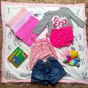 Baby girl bundle 9 months